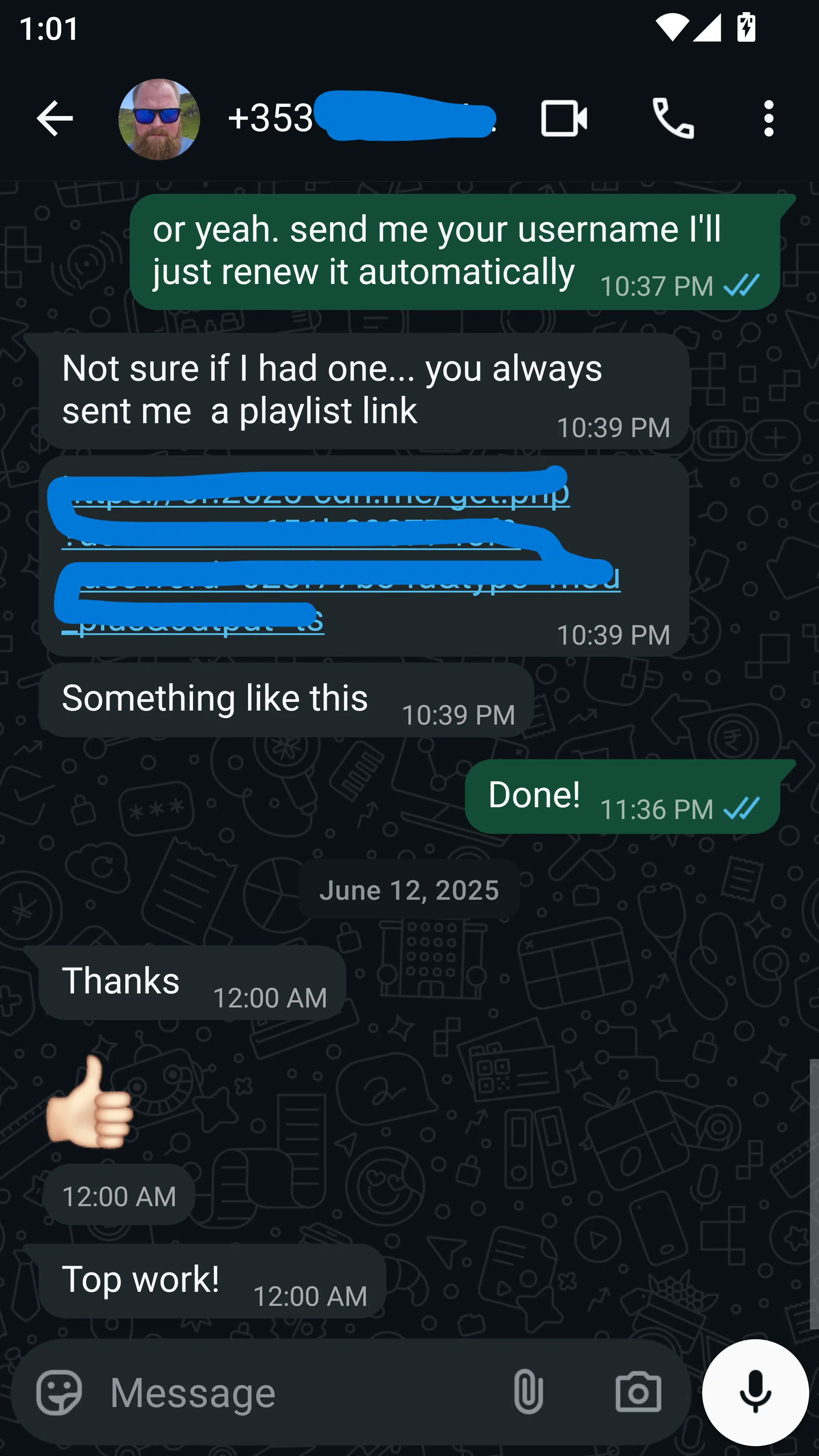 Customer proof